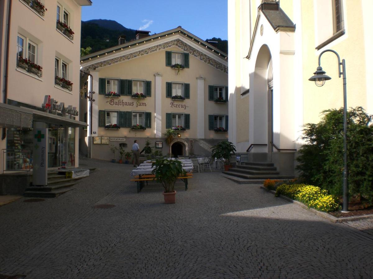 Gasthaus Kreuz Schruns Eksteriør billede